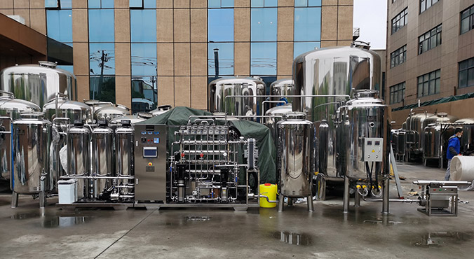 Water treatment equipment identifies and treats chemicals